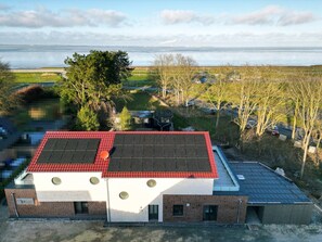 Exterior - New-Build Apartment Sonnengelb in Dangast with Sea View, Infrared Cabin & Large Private Roof Terrace (Varel)