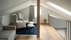 Interior - Newly Built Wattblick Apartment in Dangast with Sea View, Large Private Roof Terrace & Loft (Varel)