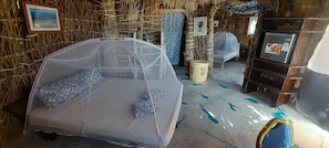 家庭小屋, 2 間臥室, 湖景 | 床單