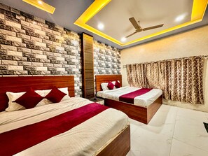 Family Room | Peralatan tempat tidur hipoalergenik, Wi-fi percuma, cadar katil 