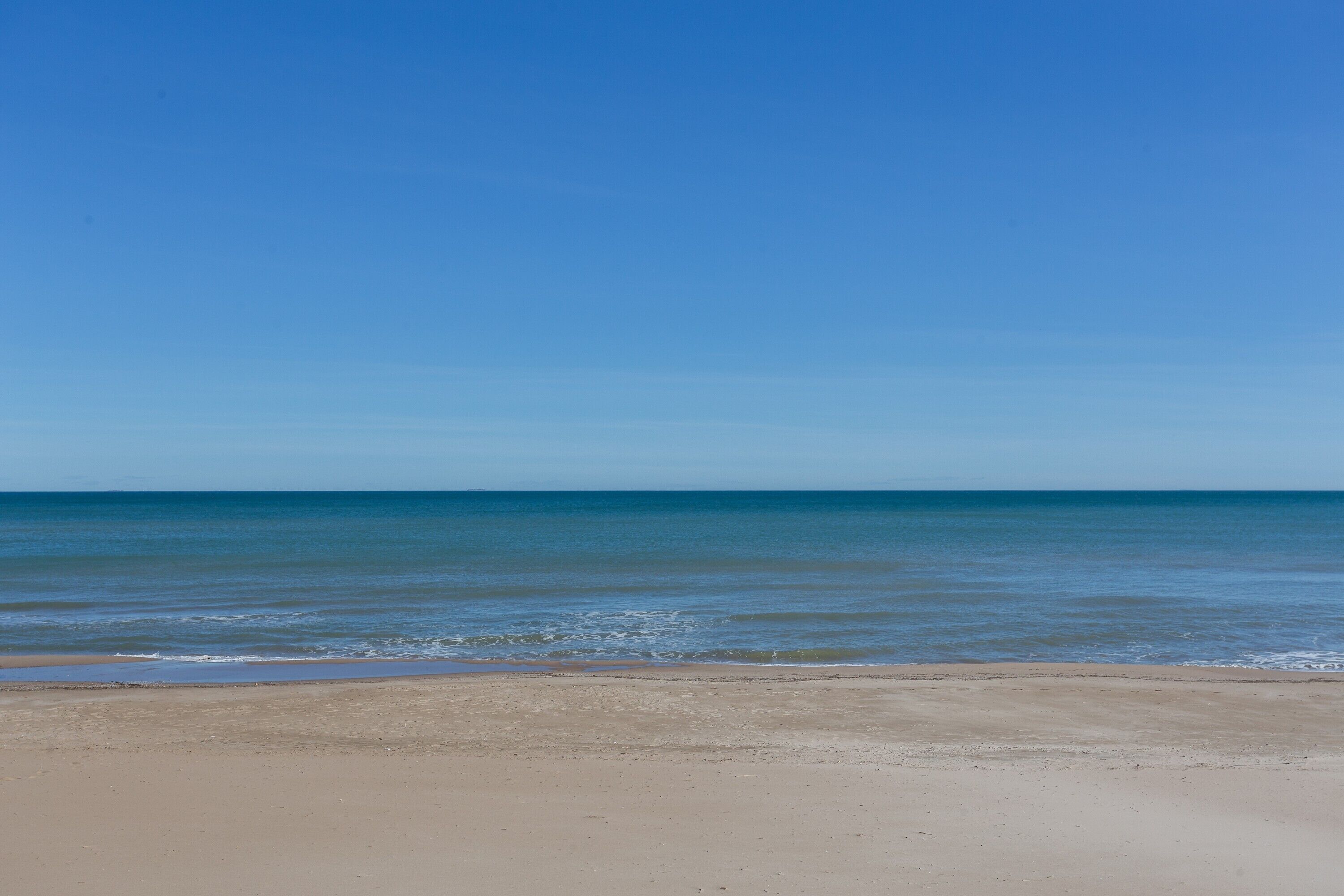 Vlak bij het strand