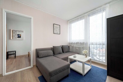 Krzywoustego 325 Wrocław | Functional Apartment with a View | Quiet Neighbourhood in Wrocław | Close to Railway Station and Bus Stop