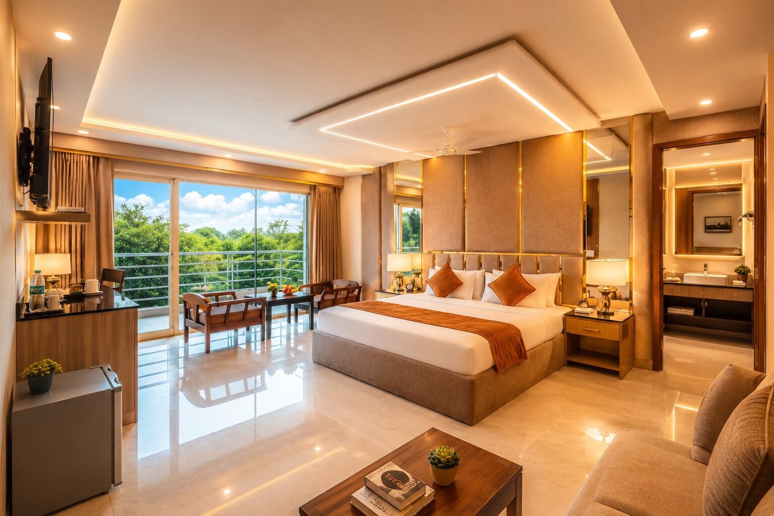 Deluxe Room, 1 King Bed | Premium bedding, desk, free WiFi, bed sheets