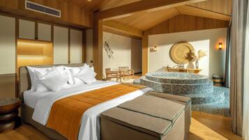 Paris Suite | Free minibar items, in-room safe, individually decorated, desk