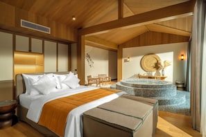 Paris Suite | Free minibar items, in-room safe, individually decorated, desk