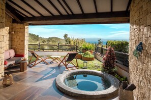 Deluxe Double Room, Non Smoking, Sea View | Terrace/patio - Lov'inn Kazdağları (Ayvacik)