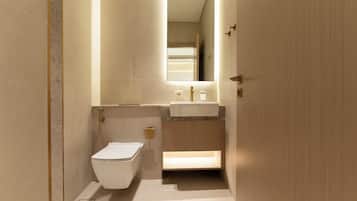 Deluxe Apartment, Balcony, City View | Bathroom