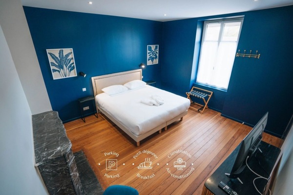 Chambres insonorisées, Wi-Fi gratuit