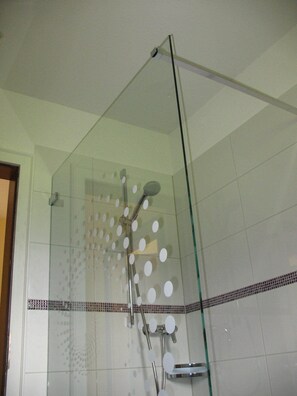 Shower, hair dryer, towels, soap - Your time-out at Lake Titisee quiet, comfortable and with a great lake view (Titisee-Neustadt)