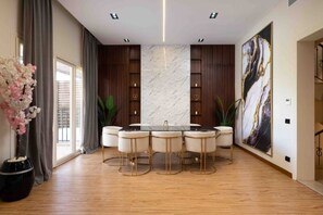 Dining - Villa Garnet I | 5BR Luxury Retreat with Private Pool & Gym in Katameya Dunes (New Cairo 3)