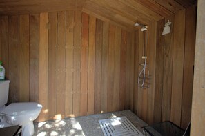 Shower, hair dryer, towels - La Borie - house with pool - quiet (Gordes)