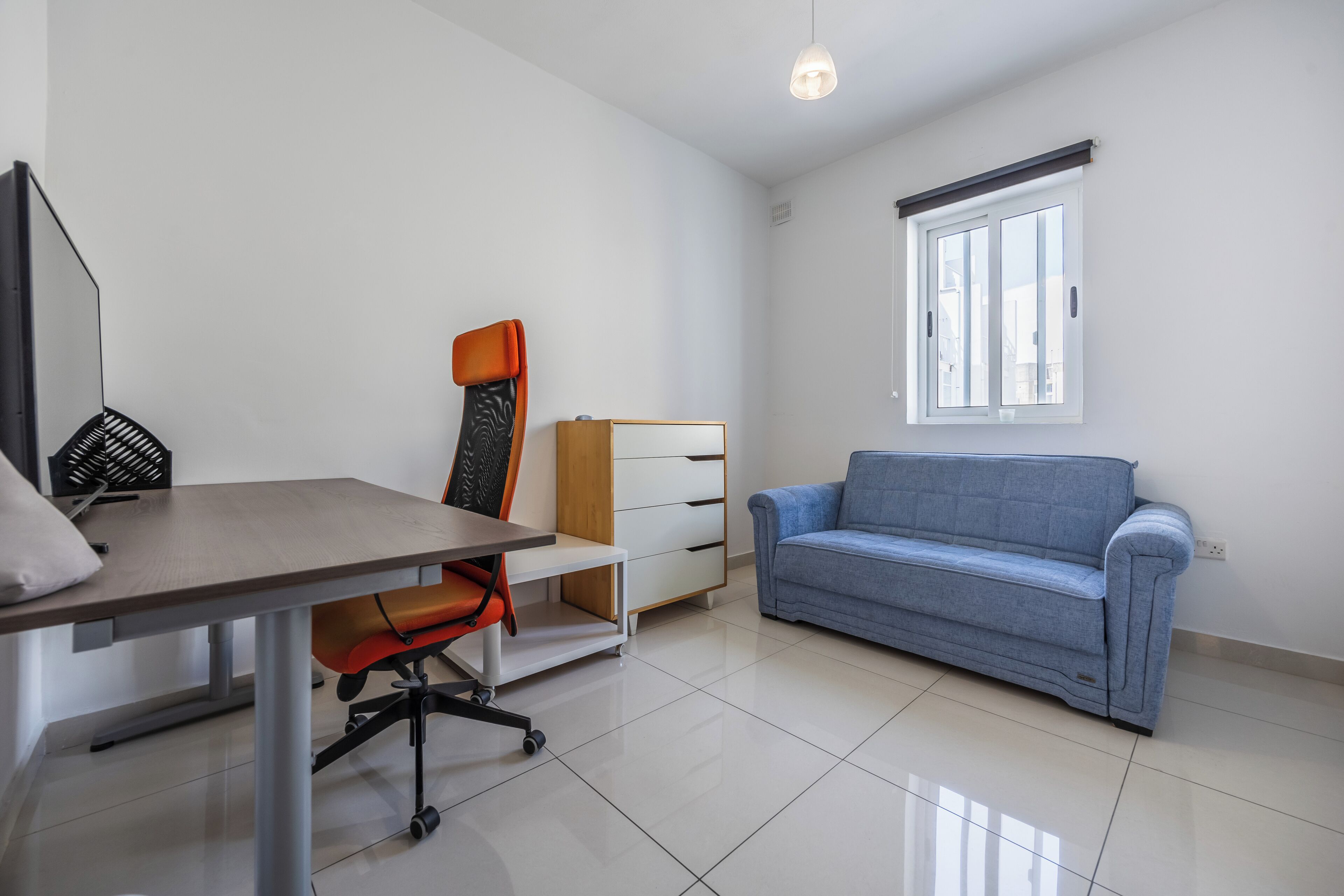 Penthouse, 2 Bedrooms, City View | Living area