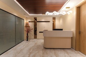Reception - Hotel Rivido Near Manyata Tech park (Bengaluru)
