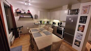 Apartment, 2 Bedrooms, Balcony | Dining room