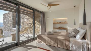 Deluxe Bungalow, Partial Sea View | In-room safe, blackout curtains, iron/ironing board, free WiFi