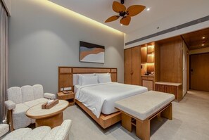 Deluxe enkelrum - balkong - utsikt mot stranden | Spa