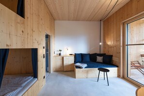 Internet, bed sheets - Time out with a mountain panorama Berggasthof Eckbauer Bergnest Blau (Garmisch-Partenkirchen)