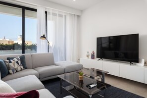 Apartment, City View | Living area - Stylish 1BR APT with Terrace (Marsaskala)