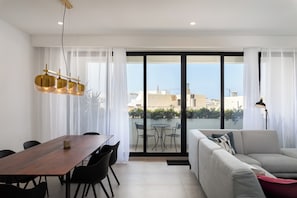 Living area - Stylish 1BR APT with Terrace (Marsaskala)