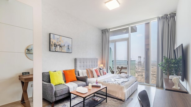 Unclassified image, 1 of 14, button - Manzil - Sleek Studio with Pool in JVC (Dubai)