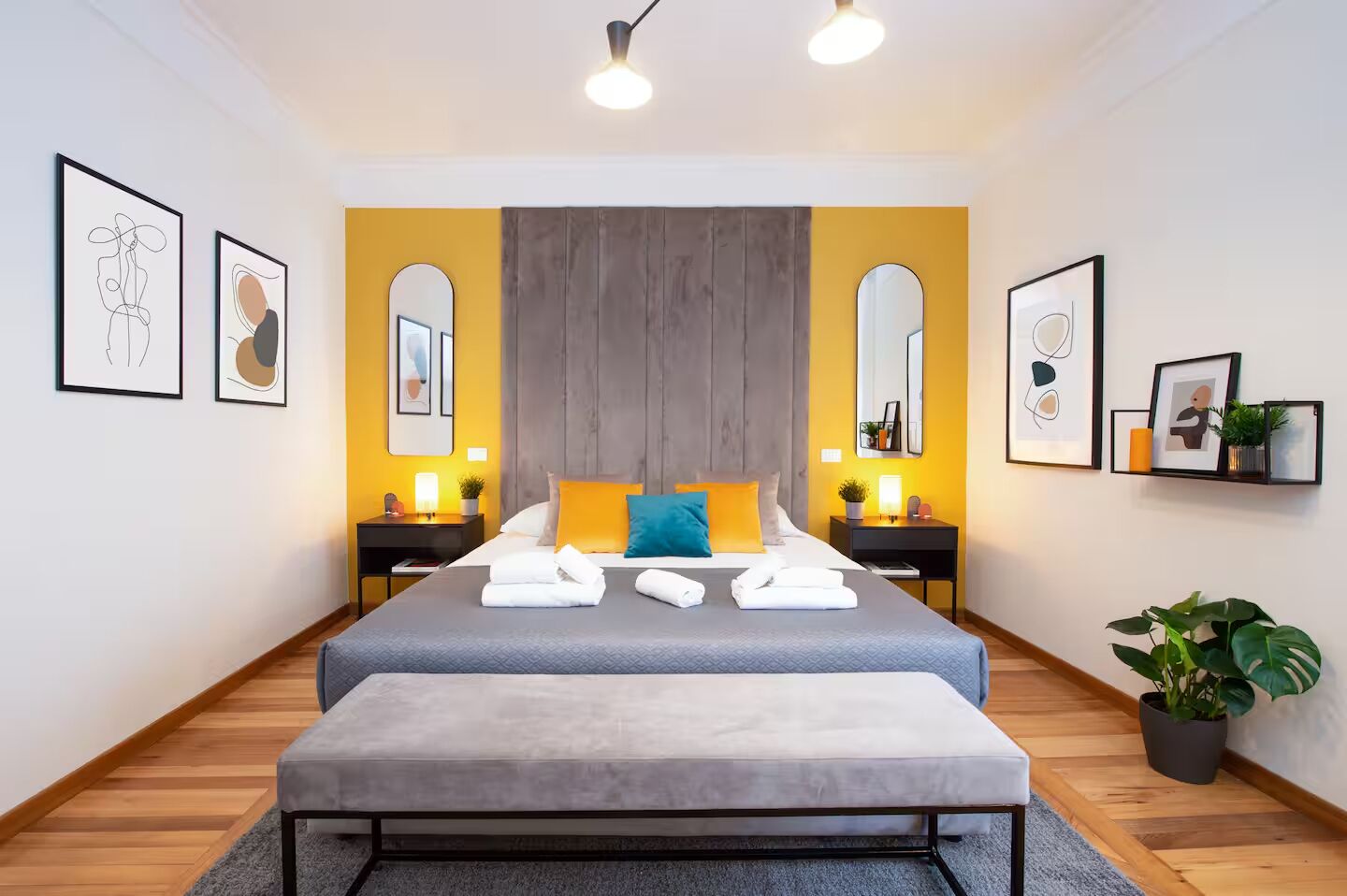 Bügeleisen/Bügelbrett, WLAN, Bettwäsche