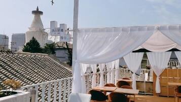 Opções para refeição ao ar livre