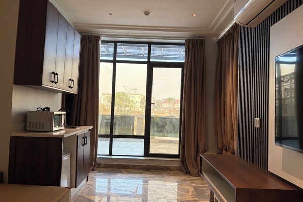 Kamar Mewah, pemandangan halaman | Interior