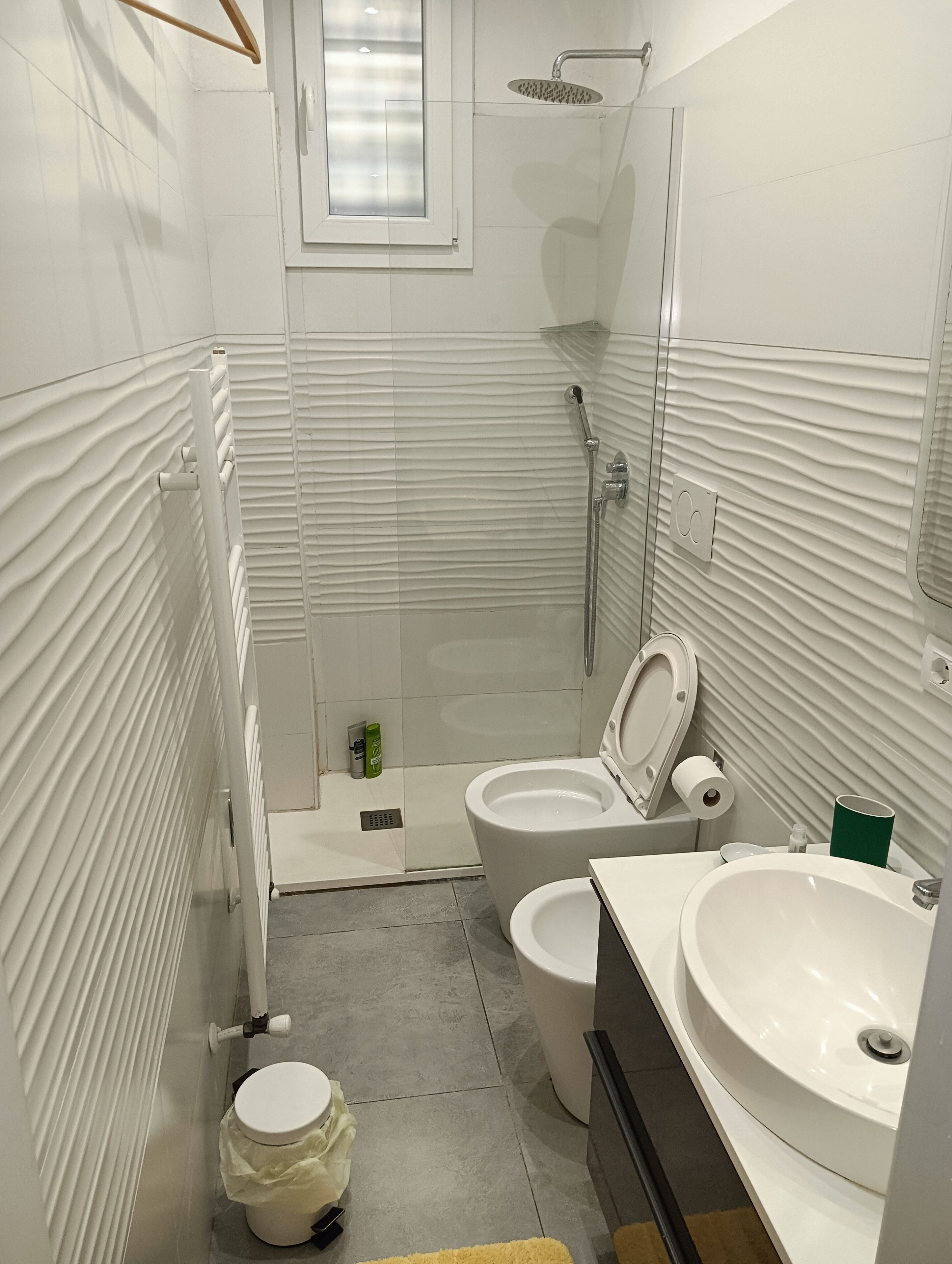 Asciugacapelli, asciugamani, sapone, carta igienica