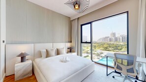 Room - Upgraded Aesthetic 2 Bed l near Dubai Hills Mall (Dubai Hills)