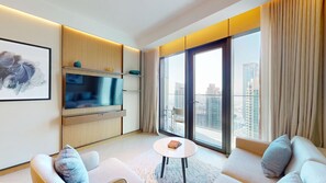 TV - Elegant 2 Bed l near Burj Khalifa l Address Opera (Downtown)