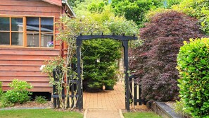 Property grounds - Redwood - relaxed one-level Highlands escape with fire, gardens and space (Robertson)