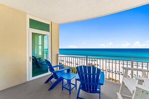 Property grounds - Aqua 406 Oceanfront King Bedroom/Sleeps 6/+Clean Standard/Beach Chairs/Wifi (Panama City Beach)
