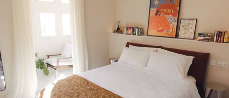 1 bedroom, iron/ironing board, free WiFi, bed sheets