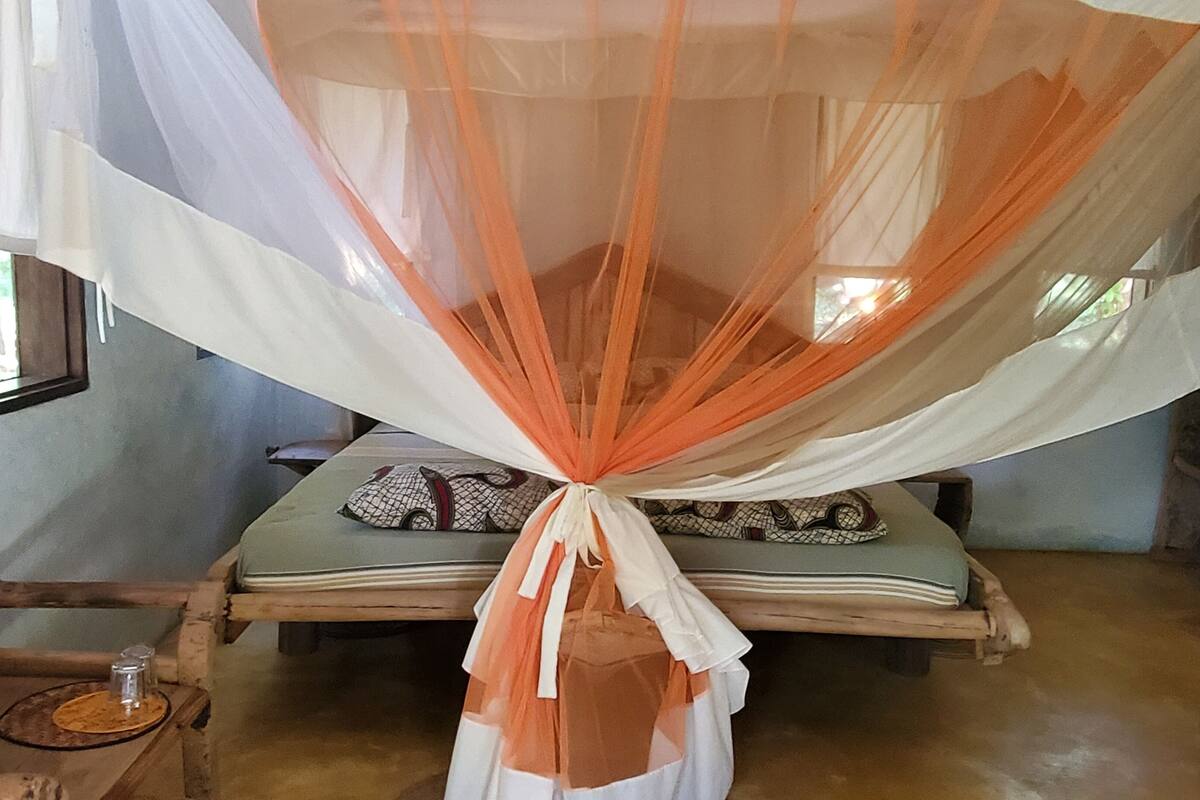 Comfort-Doppel- oder -Zweibettzimmer, Veranda, Gartenblick