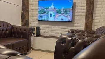 Habitació doble o amb dos llits individuals | Sala d'estar