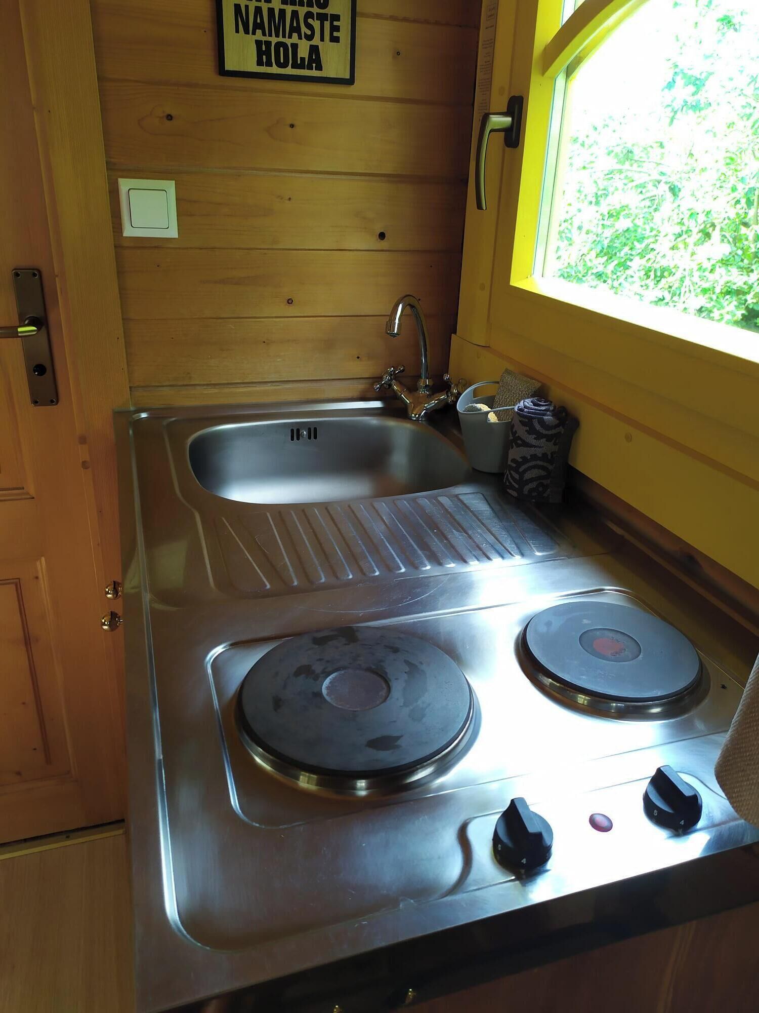 Micro-ondes, plaque de cuisson