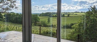 Gîte avec vue d'exception la maison des coteaux du Château Mazeris