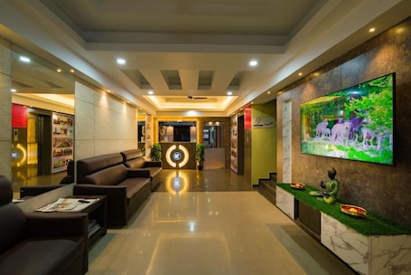 Zona de estar. Kinara Executive Lodge