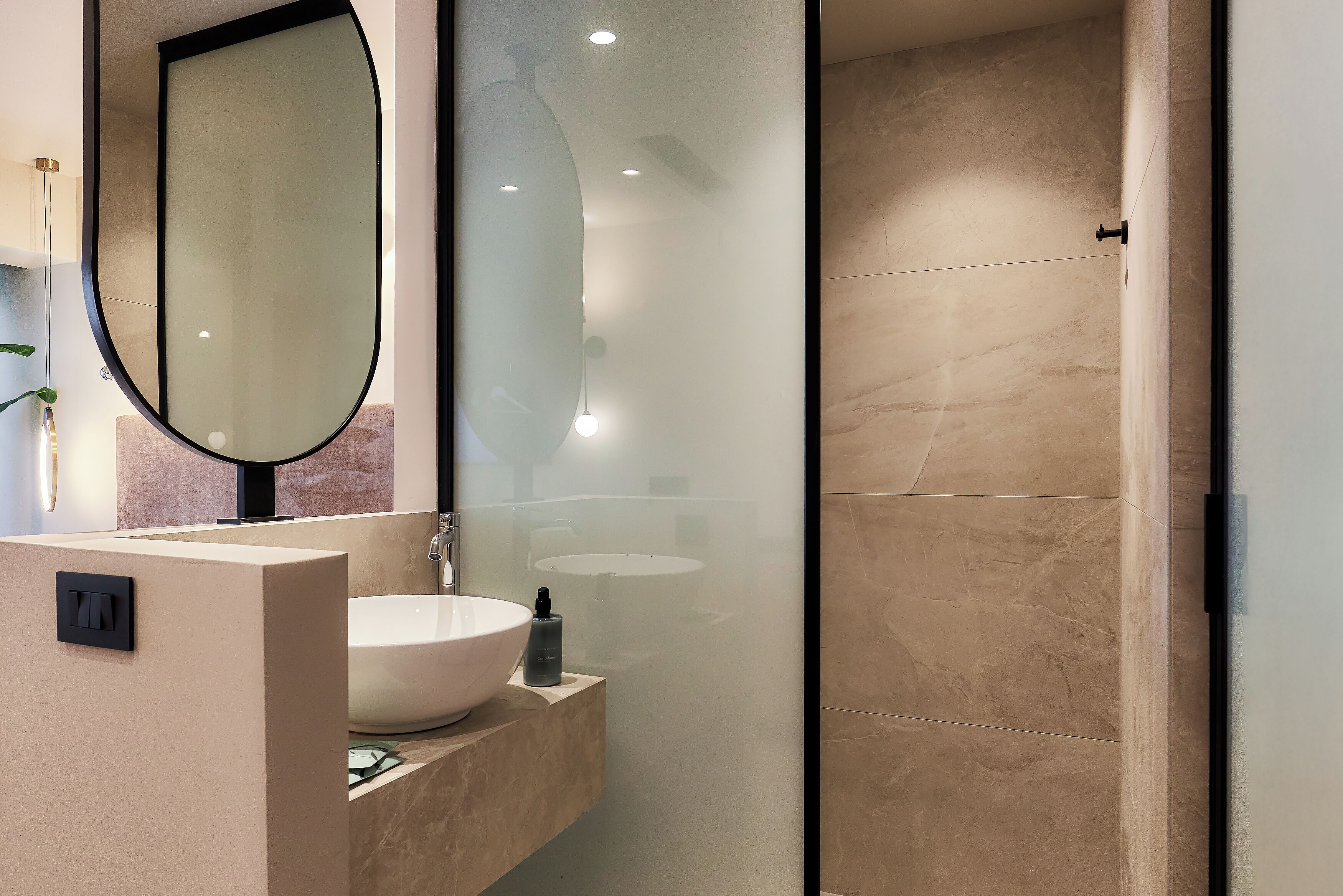 Ducha, cabezal de ducha tipo lluvia, artículos de tocador ecológicos