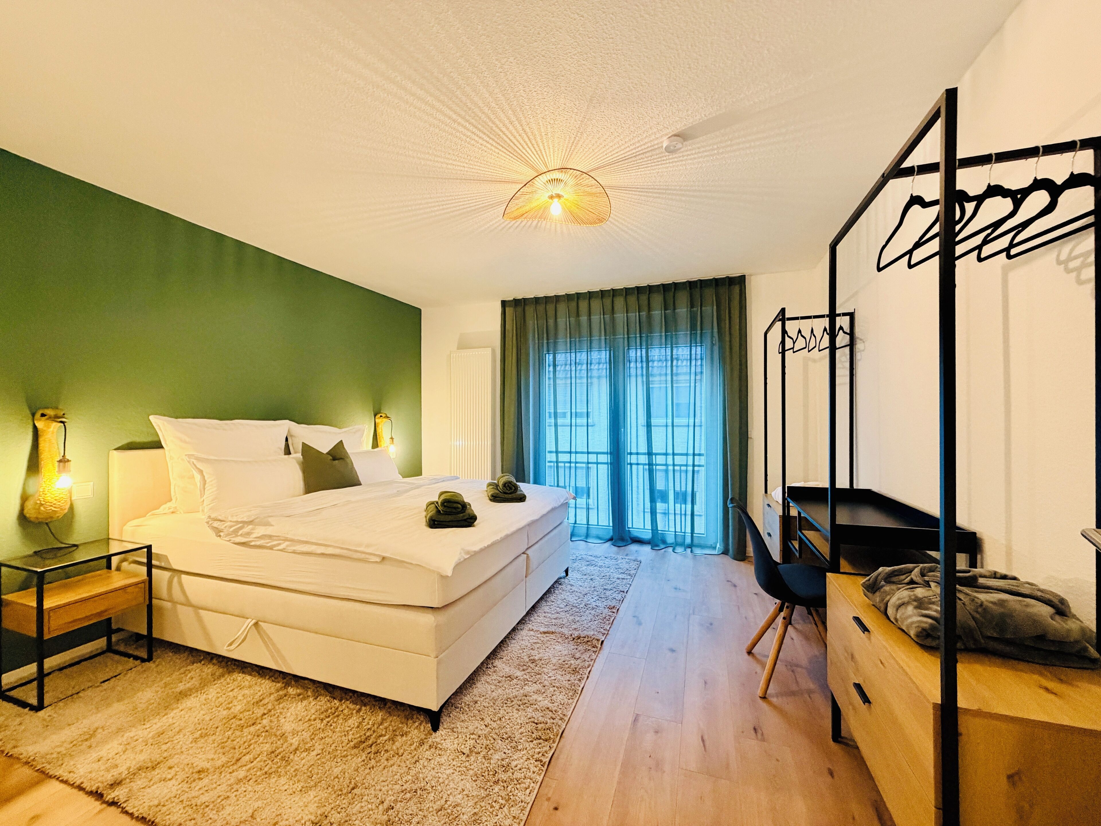 1 bedroom, desk, iron/ironing board, free WiFi