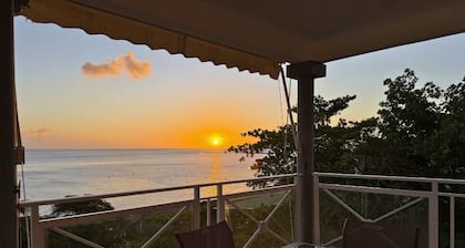 Apartment Horizon Doré with pool facing the Caribbean Sea