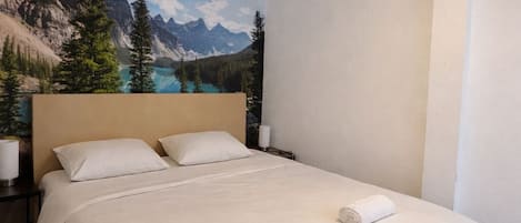 1 chambre, literie fournie