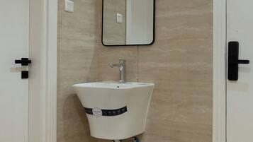 Free toiletries, hair dryer, towels, soap