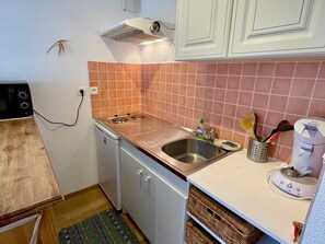 Fridge, stovetop - Cozy 2-room apartment near ski slopes (Villard-de-Lans)