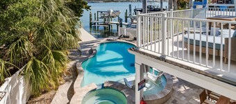 St Pete/Clearwater ICW home with dock and pool near Redington Beach, FL