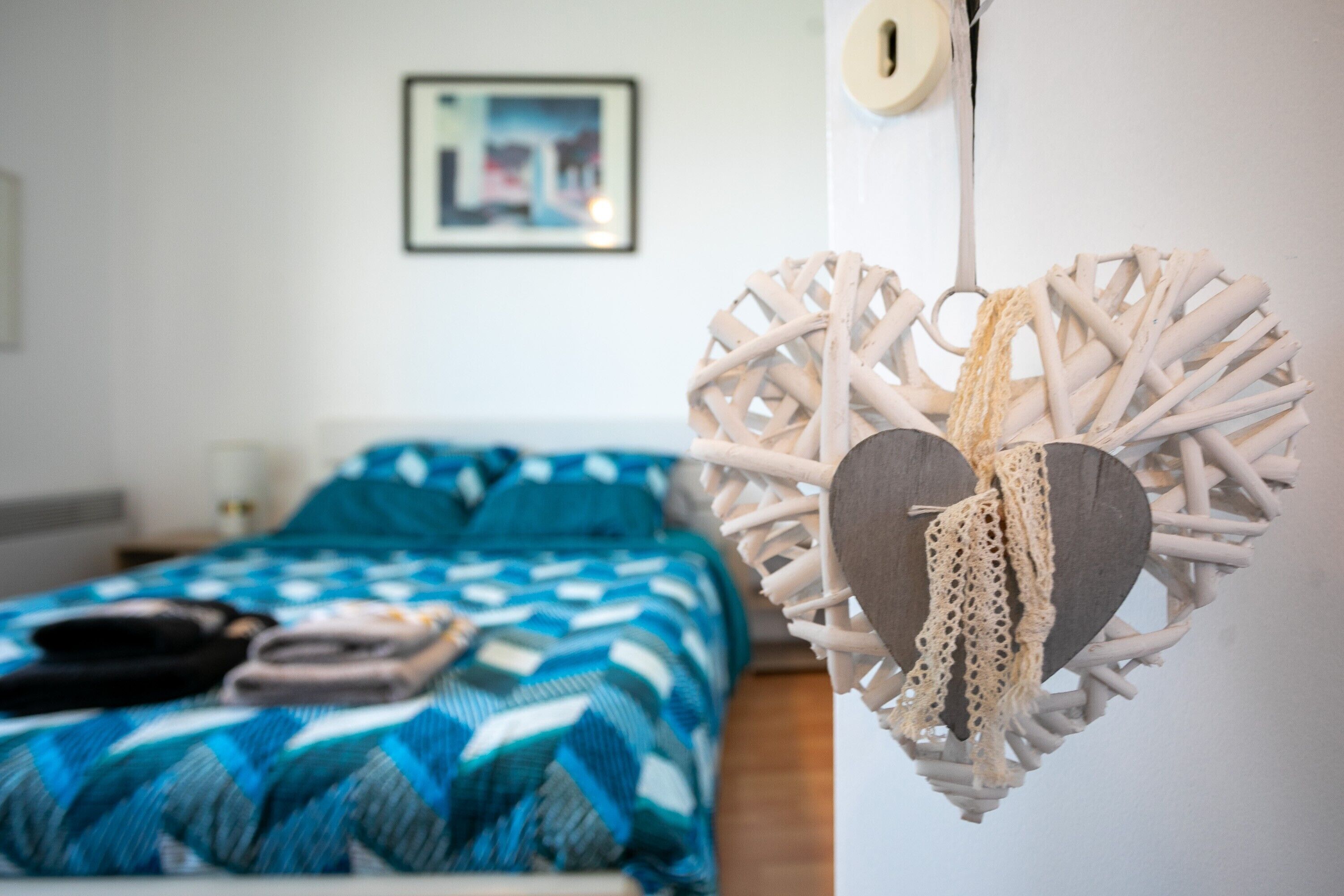 Bügeleisen/Bügelbrett, WLAN, Bettwäsche