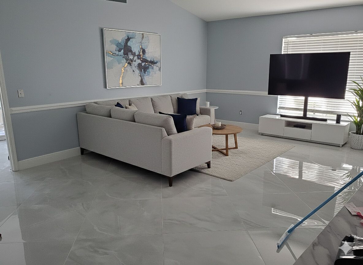 Área de sala de estar