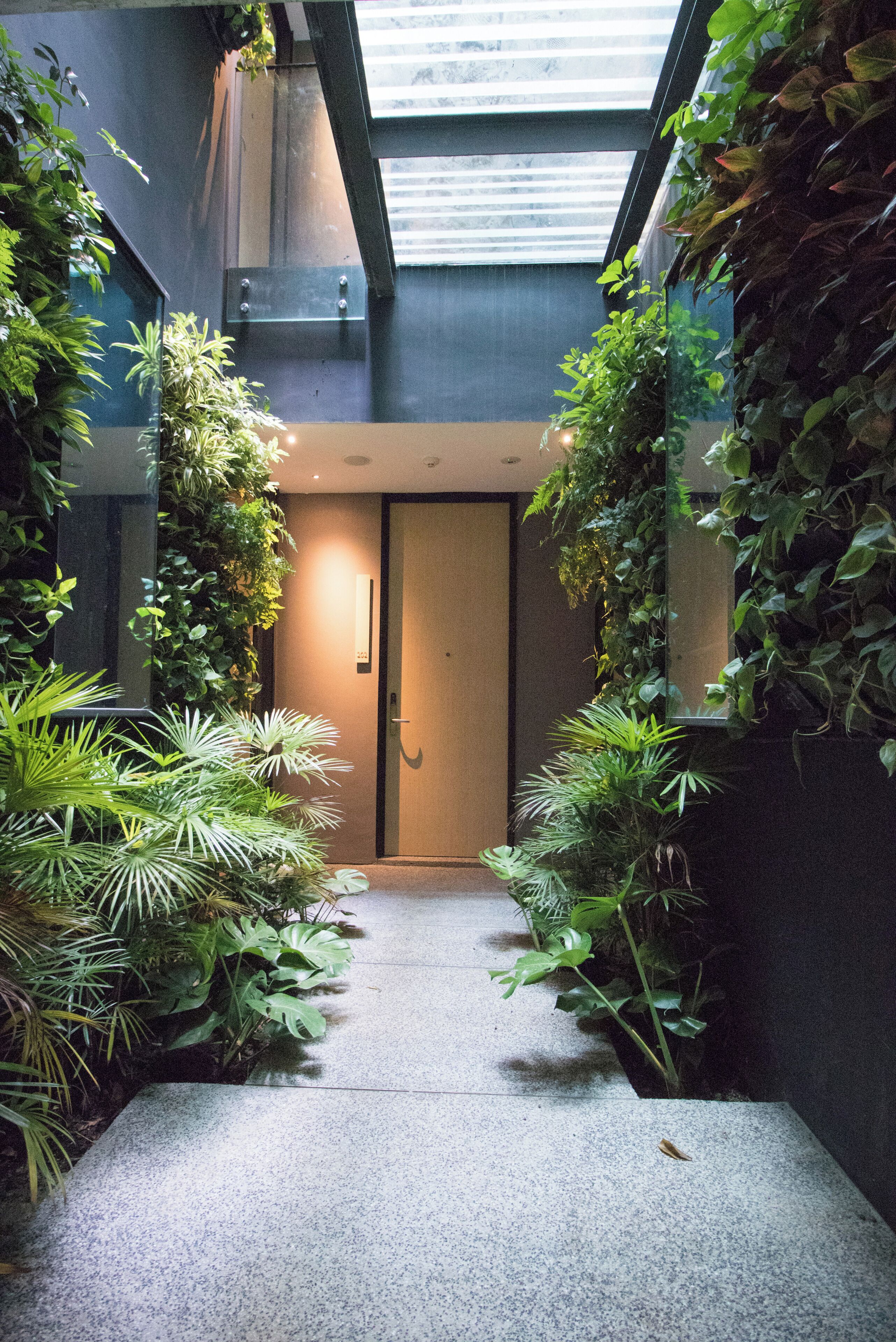 Khuôn viên nơi lưu trú