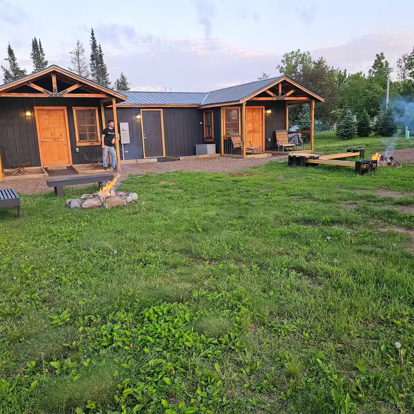 Overnatningsstedets område