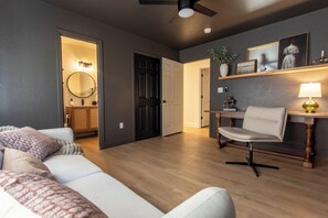 Living area - The Ada House - Designer Gem in Central Ada (Ada)